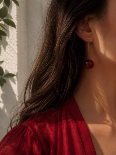 گوشواره آلبالو تابستانی
